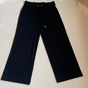 CHICO’S Navy Blue Wide-Leg Joggers
